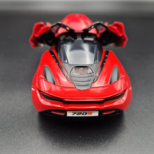 Load image into Gallery viewer, Explorafind 2023 McLaren 720S Red 1:32 Die Cast Car