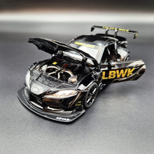 Load image into Gallery viewer, Explorafind 2023 Toyota Supra GT4 Black 1:24 Die Cast Race Car
