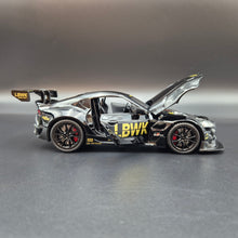 Load image into Gallery viewer, Explorafind 2023 Toyota Supra GT4 Black 1:24 Die Cast Race Car