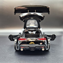Load image into Gallery viewer, Explorafind 2023 Toyota Supra GT4 Black 1:24 Die Cast Race Car