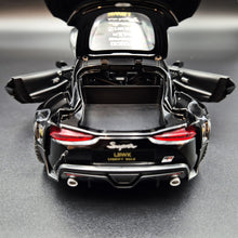 Load image into Gallery viewer, Explorafind 2023 Toyota Supra GT4 Black 1:24 Die Cast Race Car
