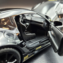 Load image into Gallery viewer, Explorafind 2023 Toyota Supra GT4 Black 1:24 Die Cast Race Car