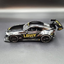 Load image into Gallery viewer, Explorafind 2023 Toyota Supra GT4 Black 1:24 Die Cast Race Car