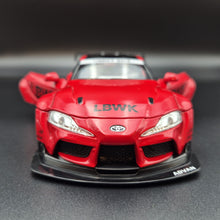 Load image into Gallery viewer, Explorafind 2023 Toyota Supra GT4 Red 1:24 Die Cast Race Car