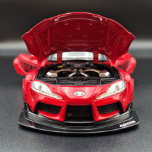 Load image into Gallery viewer, Explorafind 2023 Toyota Supra GT4 Red 1:24 Die Cast Race Car