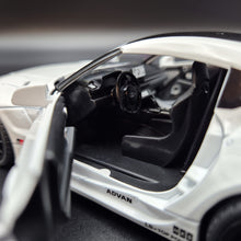 Load image into Gallery viewer, Explorafind 2023 Toyota Supra GT4 White 1:24 Die Cast Race Car