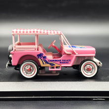 Load image into Gallery viewer, Altaya 1960 Jeep Surrey Taxi Cab Carribean Palace Nassau Pink 1:43 Diecast Model