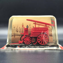 Load image into Gallery viewer, Amercom 1897 Fourgon Depart Allele France Horse-Drawn Fire-Pumper &amp; Utility Wagon 1:43