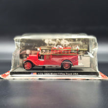 Load image into Gallery viewer, Amercom 1926 Ford Model T Fire Truck USA Chicago Fire Department 1:72 Die Cast Model