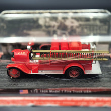 Load image into Gallery viewer, Amercom 1926 Ford Model T Fire Truck USA Chicago Fire Department 1:72 Die Cast Model