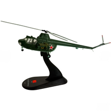 Load image into Gallery viewer, Amercom 1961 Mil Mi-1MU Hare Russia 1:72 Diecast Helicopter Model