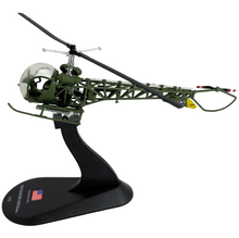 Load image into Gallery viewer, Amercom 1965 Bell OH-13H Sioux United States Army 1:72 Diecast Helicopter Model