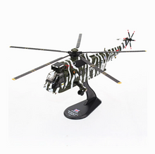 Load image into Gallery viewer, Amercom 1996 Westland WS-61 Sea King HC.4 Royal Navy Commando Variant 1:72 Diecast Helicopter Model