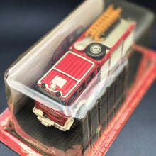Load image into Gallery viewer, Amercom 1999 Iveco Magirus Firetech 4000 Italy Fire Truck Italian Fire Dept 1:64 Diecast Model