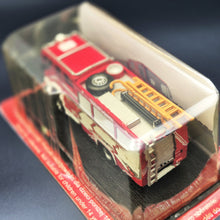 Load image into Gallery viewer, Amercom 1999 Iveco Magirus Firetech 4000 Italy Fire Truck Italian Fire Dept 1:64 Diecast Model