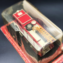 Load image into Gallery viewer, Amercom 1999 Iveco Magirus Firetech 4000 Italy Fire Truck Italian Fire Dept 1:64 Diecast Model