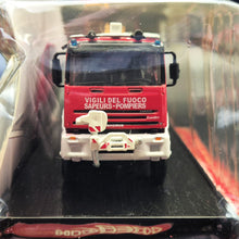 Load image into Gallery viewer, Amercom 1999 Iveco Magirus Firetech 4000 Italy Fire Truck Italian Fire Dept 1:64 Diecast Model