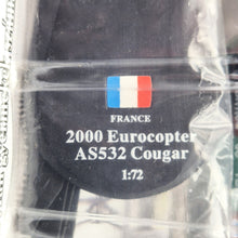 Load image into Gallery viewer, Amercom 2000 Eurocopter AS532 Cougar France French Army 1:72 Diecast Helicopter Model
