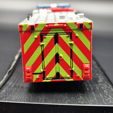 Load image into Gallery viewer, Amercom 2000 Major Rescue Volvo FL 614 UK Fire &amp; Rescue Truck 1:64 Die Cast Model