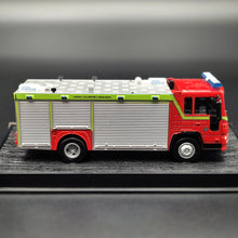 Load image into Gallery viewer, Amercom 2000 Major Rescue Volvo FL 614 UK Fire &amp; Rescue Truck 1:64 Die Cast Model