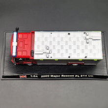 Load image into Gallery viewer, Amercom 2000 Major Rescue Volvo FL 614 UK Fire &amp; Rescue Truck 1:64 Die Cast Model