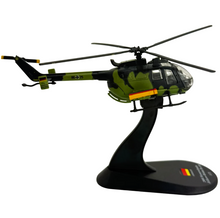 Load image into Gallery viewer, Amercom 2000 Messerschmitt-Bolkow-Blohm BO 105 Germany 1:72 Diecast Helicopter Model