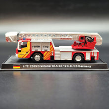 Load image into Gallery viewer, Amercom 2003 Magirus Drehleiter DLK 23-12 n.B. CS German Fire Dept Ladder Truck "Feuerwehr" 1:72 Diecast