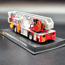 Load image into Gallery viewer, Amercom 2003 Magirus Drehleiter DLK 23-12 n.B. CS German Fire Dept Ladder Truck "Feuerwehr" 1:72 Diecast