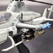 Load image into Gallery viewer, Amercom 2010 Bell AH-1Z Viper United States Marine Corps 1:72 Diecast Helicopter Model