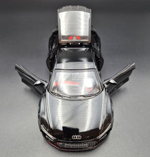 Load image into Gallery viewer, Explorafind 2020 Audi R8 V10 Black 1:24 Die Cast Car