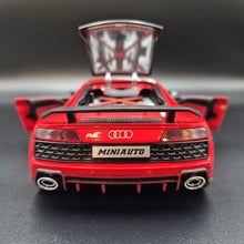 Load image into Gallery viewer, Explorafind 2020 Audi R8 V10 Red 1:24 Die Cast Car