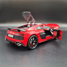 Load image into Gallery viewer, Explorafind 2020 Audi R8 V10 Red 1:24 Die Cast Car