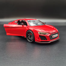 Load image into Gallery viewer, Explorafind 2020 Audi R8 V10 Red 1:24 Die Cast Car
