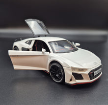 Load image into Gallery viewer, Explorafind 2020 Audi R8 V10 White 1:24 Die Cast Car