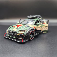 Load image into Gallery viewer, Explorafind 2021 Audi RS6 Wagon Green Camouflage 1:24 Die Cast Car
