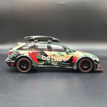 Load image into Gallery viewer, Explorafind 2021 Audi RS6 Wagon Green Camouflage 1:24 Die Cast Car