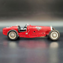 Load image into Gallery viewer, Bburago 1934 Bugatti Type 59 Red #3005 1:18 Diecast Grand Prix Racing Car