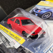 Load image into Gallery viewer, Explorafind 1986 Toyota AE86 Corolla Levin/Sprinter Trueno Red 1:64 Die Cast Car