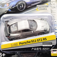 Load image into Gallery viewer, Explorafind 2018 Porsche 911 GT2 RS Silver 1:64 Die Cast Car New