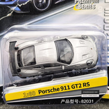 Load image into Gallery viewer, Explorafind 2018 Porsche 911 GT2 RS Silver 1:64 Die Cast Car New