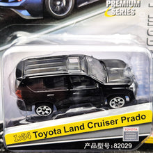 Load image into Gallery viewer, Explorafind 2018 Toyota Land Cruiser Prado Black 1:64 Die Cast Car New