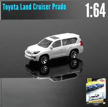 Load image into Gallery viewer, Explorafind 2018 Toyota Land Cruiser Prado White 1:64 Die Cast Car New