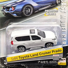 Load image into Gallery viewer, Explorafind 2018 Toyota Land Cruiser Prado White 1:64 Die Cast Car New