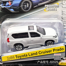 Load image into Gallery viewer, Explorafind 2018 Toyota Land Cruiser Prado White 1:64 Die Cast Car New