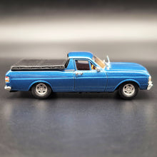 Load image into Gallery viewer, Caldecott Miniature Models 1971 Ford Falcon XY 500 351 Ute Blue 1:43 Diecast Model