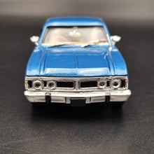 Load image into Gallery viewer, Caldecott Miniature Models 1971 Ford Falcon XY 500 351 Ute Blue 1:43 Diecast Model
