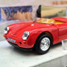 Load image into Gallery viewer, Cararama 1955 Porsche 550A Spyder Red #251D 1:43 Die Cast Model