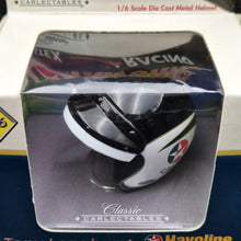 Load image into Gallery viewer, Classic Carlectables 2000 Tony Longhurst 1:6 Scale Die Cast Metal Helmet #5005