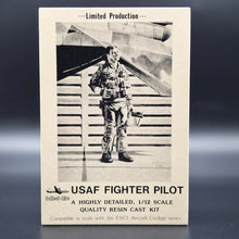 Load image into Gallery viewer, Collect-Aire USAF Fighter Pilot 1:12 Scale Figurine #1201 Resin Cast Kit