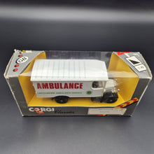 Load image into Gallery viewer, Corgi 1929 Thornycroft Van - Lincolnshire Ambulance C854 1985 Corgi Classics 1:43 Diecast Model